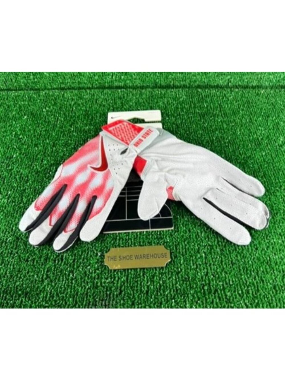 Men's Nike Ohio State Team Issued Alpha Elite Batting Gloves FB4182-036 Size L